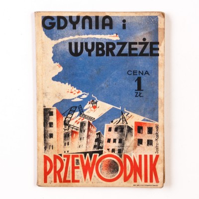 Przewodnik po Gdyni i wybrzeżu, Jastrz-Kozłowski. Wyd. Orbis. 1933 r.